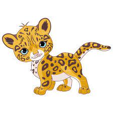Cute baby jaguar clip art animal from the clipart - Clipartix