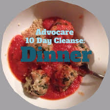 advocare ten day cleanse dinner