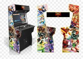 mame arcade cabinet art hd png
