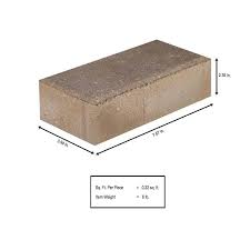 Sand Brown Charcoal Concrete Paver