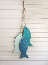 Wooden Fish Wall Decor