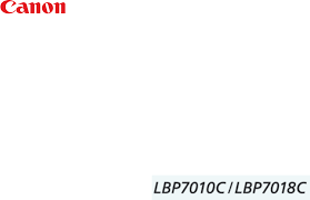 Submit an lbp7018c driver compatible cartridge locker properly. Bedienungsanleitung Canon I Sensys Lbp7018c Seite 1 Von 343 Englisch