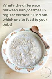 baby steel cut oats versus rolled oats