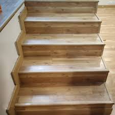 laminated wooden flooring for steps