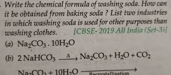 chemical formula of washing soda