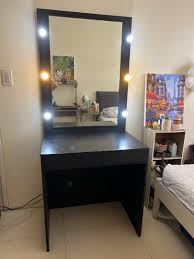 vanity table with lights salon makeup