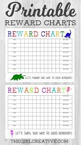 printable reward charts star chart for