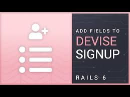 devise user signup in rails 6
