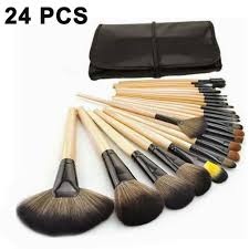 24 32piece makeup brush set foundat b