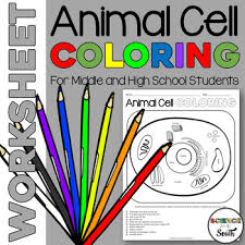 Barrier between cell and outside 2. Animal Cell Coloring Answer Key Worksheets Teaching Resources Tpt