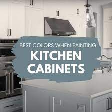 colors when painting kitchen cabinets