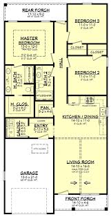 Budget Friendly Narrow Lot House Plan