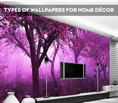 11 types of wallpapers for home décor