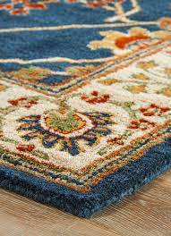 kasbah blue hand tufted wool rugs tac