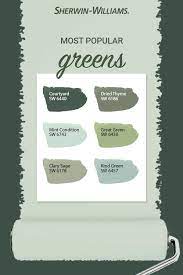 300 Sw Green Paint Colors Ideas In 2023