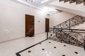 Our round floor medallions at medallion depot give a smooth and sleek look to any home, office or hotel entry way. Spacious Entrance Hall With Light Walls And Marble Floor Front Stock Photo Picture And Royalty Free Image Image 146436282