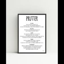 Prutter Plakat A4