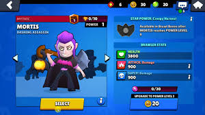 In this guide, we will show you not only all playable brawlers list by rarity and their stats, but also their types, box drop rates, and upgrade cost. Game Brawl Stars Unlock Mortis