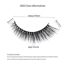 3d43 C Curl Womens Eyelashes 0 7mm 3d Multi Layers Eyelashes Handmade Soft Thick Messy Cross Natrual Looking Black Color Full Strips Lash Extensions