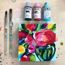 Easy Flower Painting Tutorials For