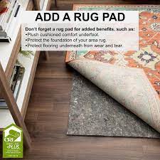 machine washable area rug