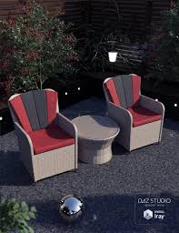 contemporary garden furniture set 02