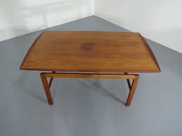 scandinavian modern teak coffee table