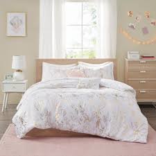 The perfect comforter set is soft, warm, and durable. Jennifer Gold Metallic Printed Floral Comforter Set By Intelligent Design On Sale Overstock 28895695
