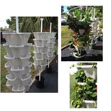 Plastic Stackable Garden Planter