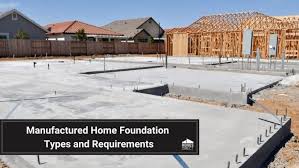 manufactured home foundation