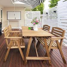 Outdoor Folding Table Long Wooden Table
