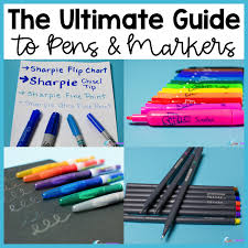 Ultimate Guide To Pens And Markers Surfing To Success