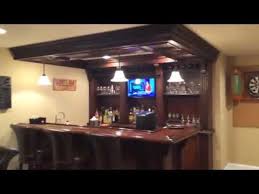 Turning a basement into a useful room like a home gym or home office is a great way to utilize the space. 750 Sqft Man Cave Youtube