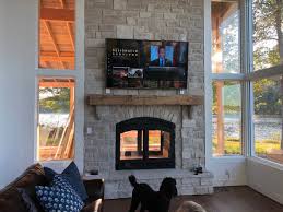 How High Should Tv Be Above Fireplace