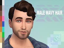 the sims resource male wavy hairstyle