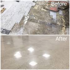 polished concrete floor in new york city