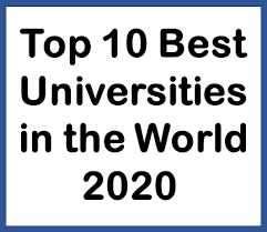 Elsewhere in the world, chinese universities are continuing to perform well and are increasingly receiving high scores for their research impact. Top 10 Best Ranked Universities In The World 2020