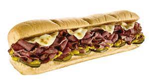 pastrami sandwich fixed up subway style