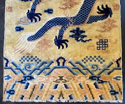 chinese tibetan antique pillar dragon