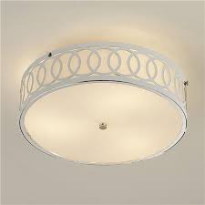 interlocking rings flush mount ceiling
