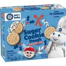My family and i have long been pillsbury or die type of people but this new chocolate chip cookie dough recipe has got to go. Pillsbury Sugar Cookie Dough 3 Lbs 3 Pk Sam S Club