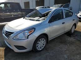 Wrecked 2017 Nissan Versa S 1 6l 4 For