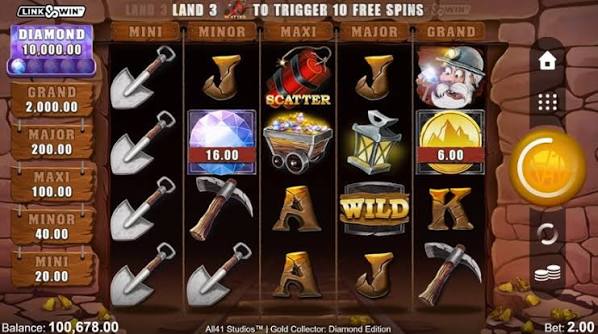 Gold Collector: Diamond Edition Demo ▷ Play Free Slot Game