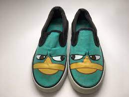 Phineas and Ferb Perry Board Shoes size childrens 11.5 | eBay