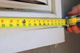 Measure the height of your window at the three positions indicated in illustration b: How To Measure For Exterior Shutters Step Instruction Guide For Windows