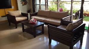 wooden sofa set size multisizes