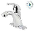 Parisa Single Hole 1-Handle Mid Arc Bathroom Faucet in Chrome with Lever Handle Pfister