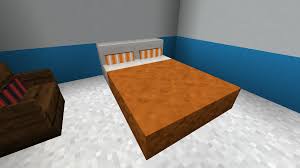 bed with pillows minecraft furniture