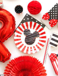 charming mickey minnie inspired party
