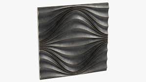 3d Wall Panel Circular Wave Metal 3d